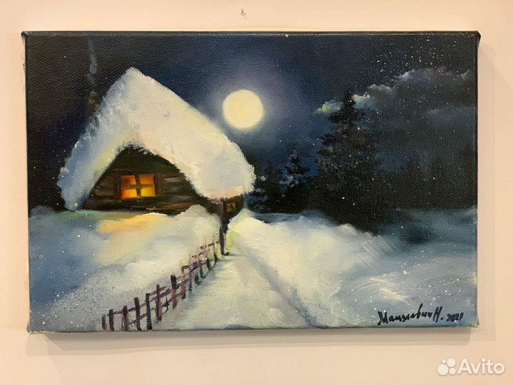 Картина Снежная сказка