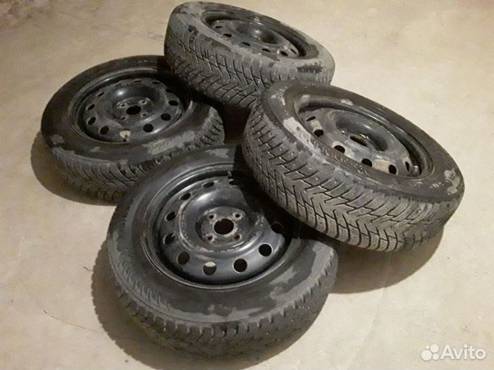 Колёса R15 4x100 nokian hakkapeliitta 8, 185x65