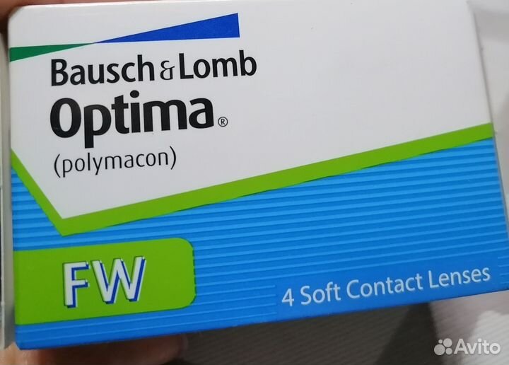 Линзы контактные baush&lomb