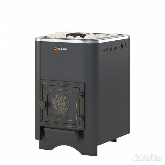 Печь везувий Русичъ Антрацит 22 (дт-4) б/в