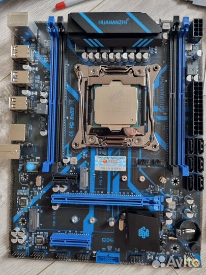 Комплект Huananzhi x99 QD4 Xeon e5 2660v3