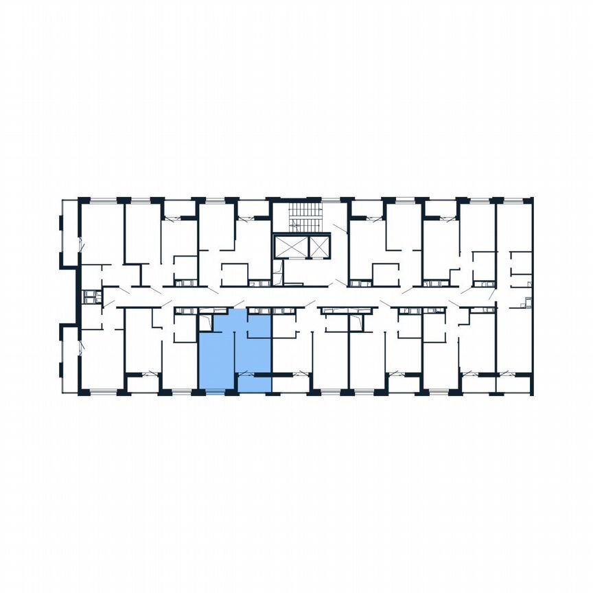 1-к. квартира, 31,2 м², 7/12 эт.