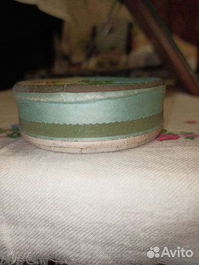 Коробочка от пудры Пудреница-шкатулка СССР