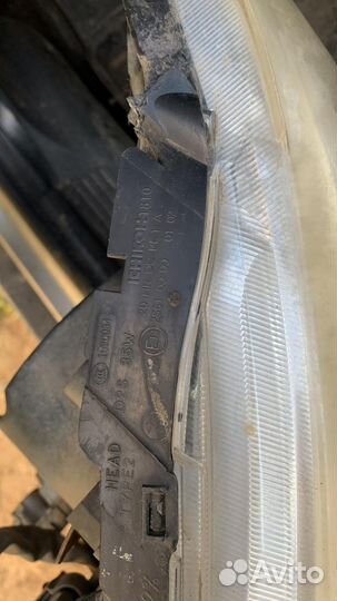 Фара левая на subaru impreza