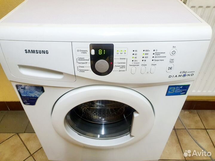 Стиральная машина узкая Самсунг