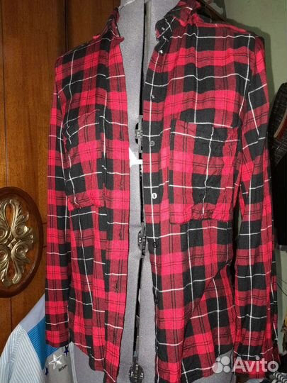 Фланелевые рубашки для девочки в клетку