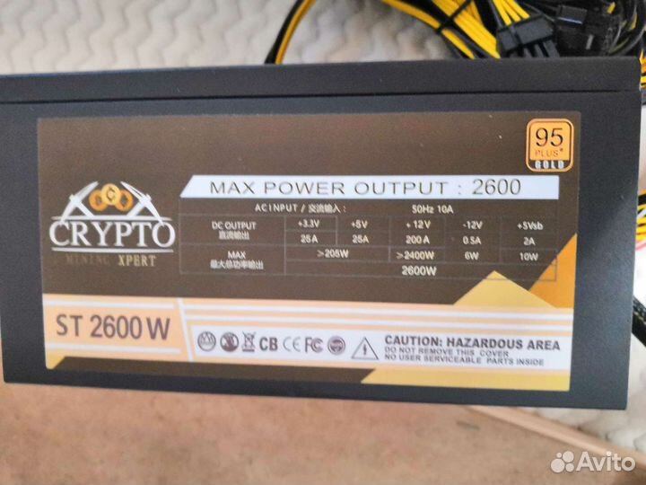 Тушка для майнинг фермы на 12 видеокарт