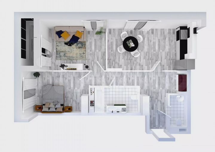 3-к. квартира, 68,6 м², 6/25 эт.