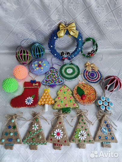 Поделки новогодние, украшения