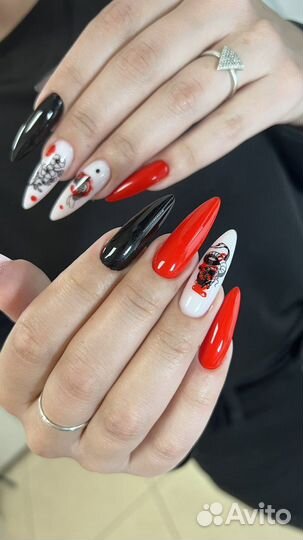 Маникюр с покрытием гель-лаком
