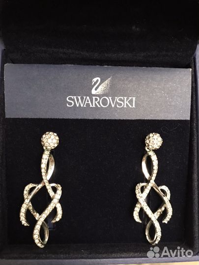 Серьги Swarovski оригинал