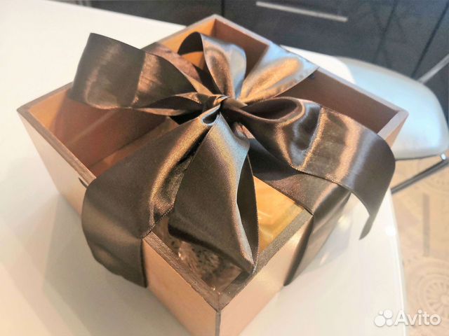 Ящик подарочный деревянный