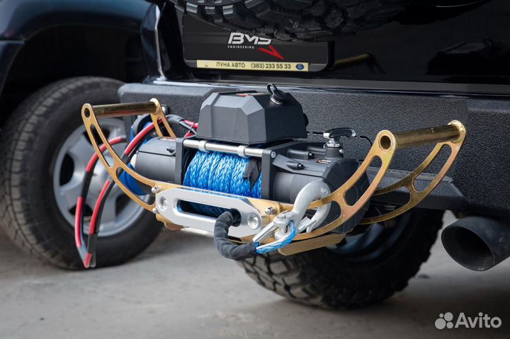 Переносная площадка BMS для лебёдки на фаркоп