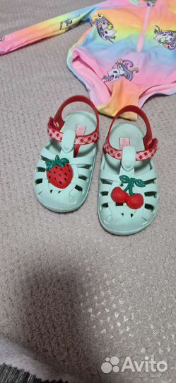 Купальник GJ босоножки Ipanema акваоб 86-92 24-25