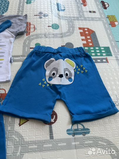 Костюм для мальчика на лето 86-92