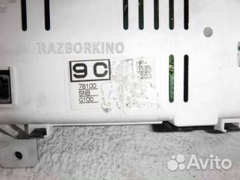 Панель приборов Хонда