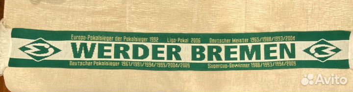 Футбольный шарф Werder Bremen (Германия)