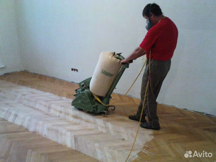 Шлифовка и циклёвка деревянного пола Lagler Hummel