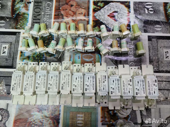 Пускатели и дросселя для люминисцентных ламп