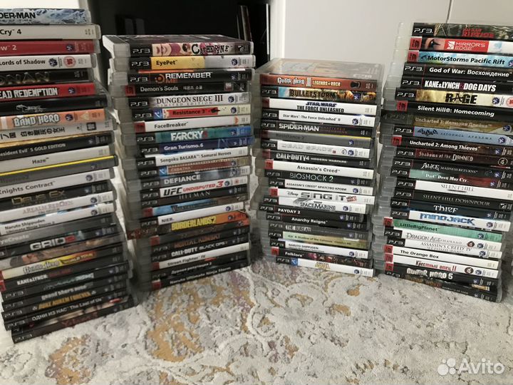Игры для PS3 (остатки внутри) в идеале