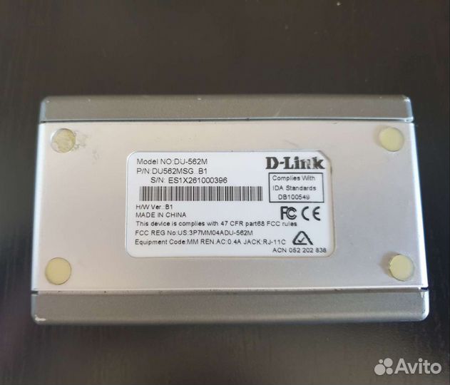 Модем D-Link DU-562M