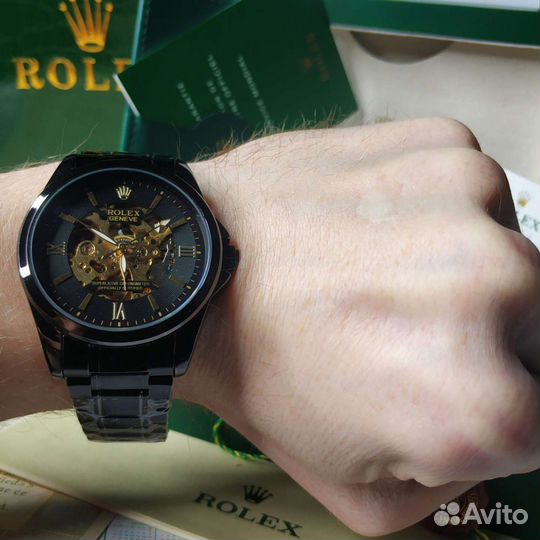 Часы Rolex Skeleton