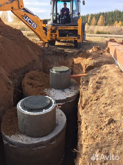 Канализация под ключ, септик, выгребная яма