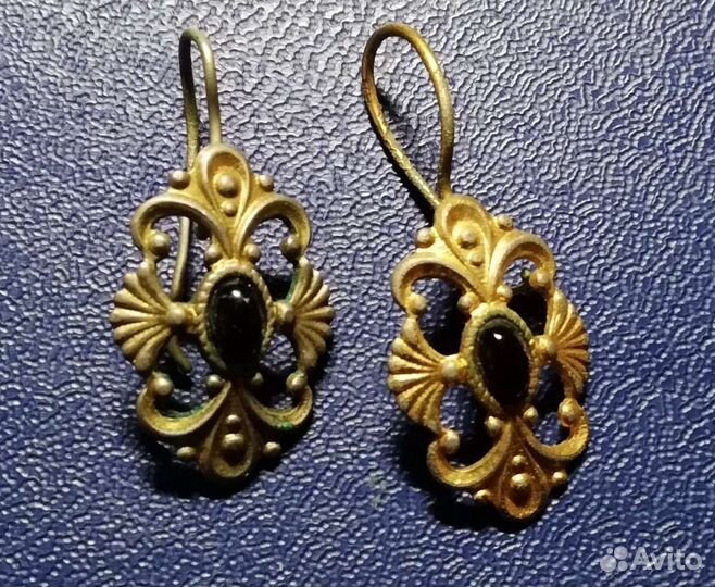 Винтаж СССР (кольцо, серьги)