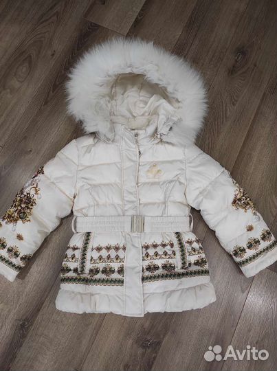 Комбинезон зимний для девочек(шапка в подарок)