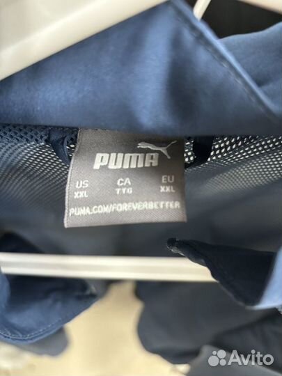 Винтажная ветровка puma nike adidas рэп