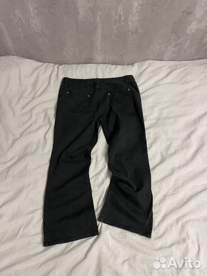 Джинсы мужские клеш широкие balenciaga y2k