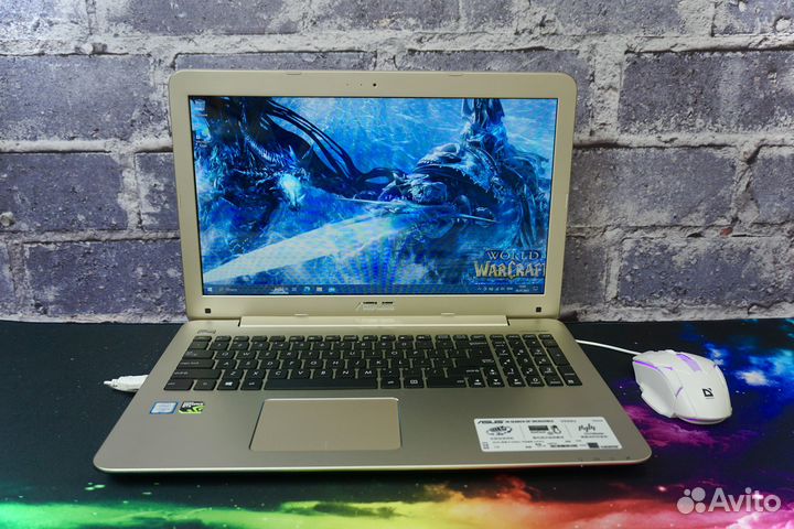 Мощный ноутбук Asus на GTX1050 / Гарантия