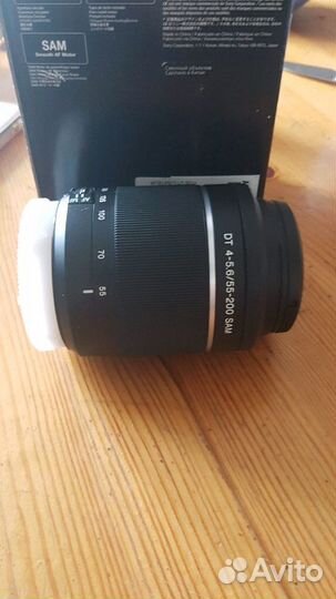 Обьектив sony dt55-200