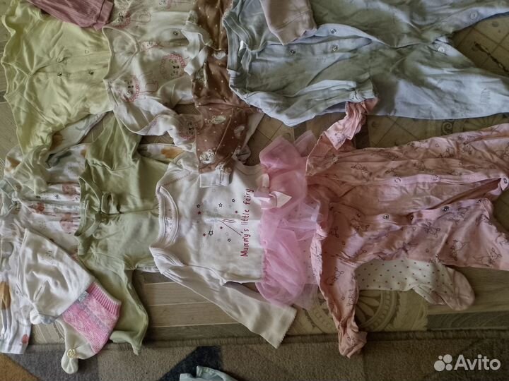 Детские вещи пакетом на девочку