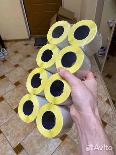 Термоэтикетки розница