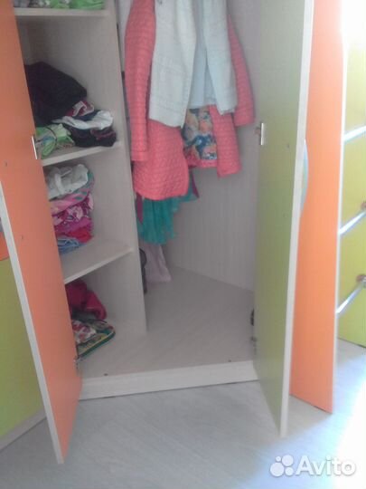 Крлвать чердак детская+матрас