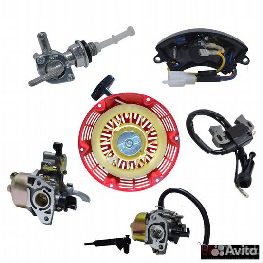 Запчасти для бензогенераторов и дизельгенераторов