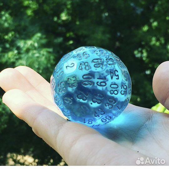 Кубик на 100 граней