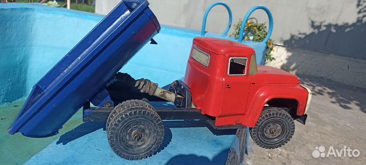 ЗИЛ 130 азлк самосвал СССР редкий цвет игрушка