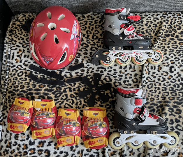 Ролики детские + шлем и защита