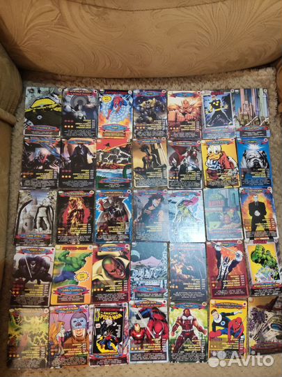 Карточки человек паук