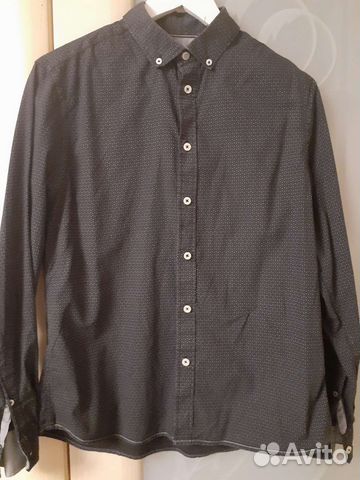 Рубашка на мальчика подростка 44 размер