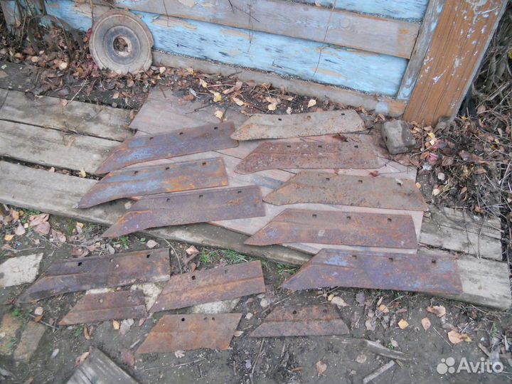 Лемехи трапецеидальные нож плуга стрелка лапка