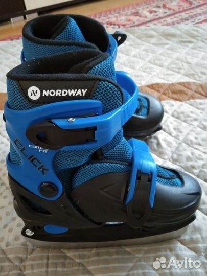 Коньки детские раздвижные 27 30