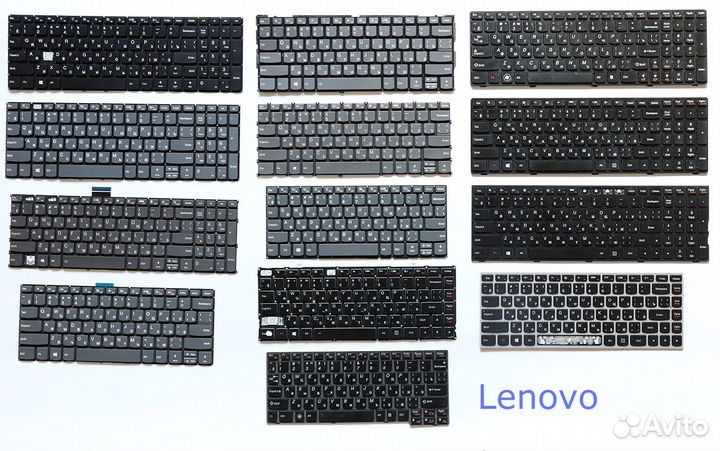 Клавиши для клавиатур Dell, Lenovo, Acer, HP, Asus