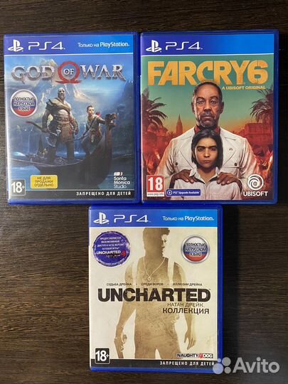 Игры для приставок ps4