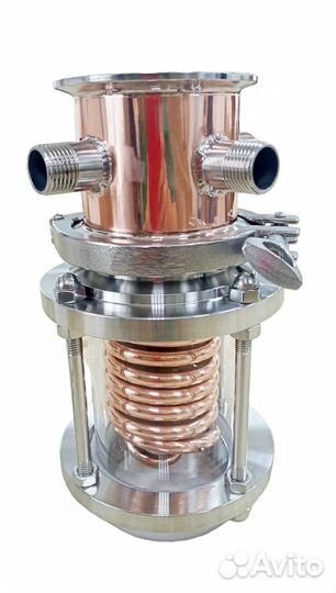 Холодильник Димрота медный 3