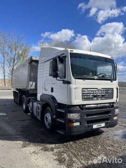 MAN TGA 26.412 FPLT с полуприцепом, 2002