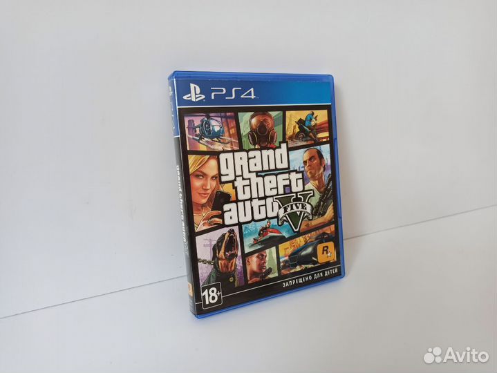 GTA V (gta 5) диск для PS4