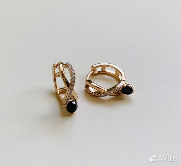 Серьги из медицинской стали